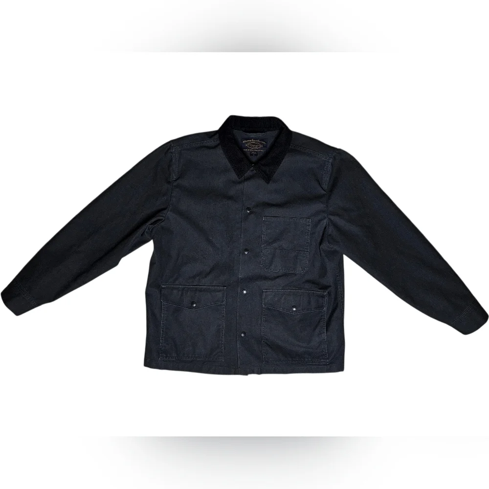 Filson | Tin Cloth Cruiser Jacket | Raven Black | Mens | XL - Picture 2 of 16